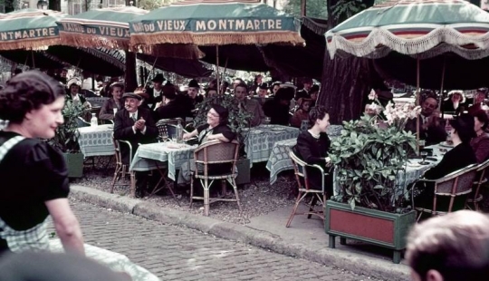 La última pacífica de verano de la pre-guerra de París, 1939