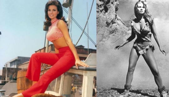 "La mayoría de la mujer deseada de la década de 1970," Raquel Welch: la actriz, famosa por bikini
