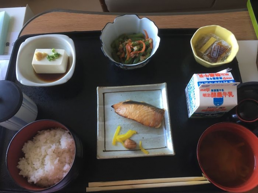 La mujer que dio a luz en Japón, compartió lo que les den de comer en el hospital. Ahora todo el mundo quiere dar a luz en Japón