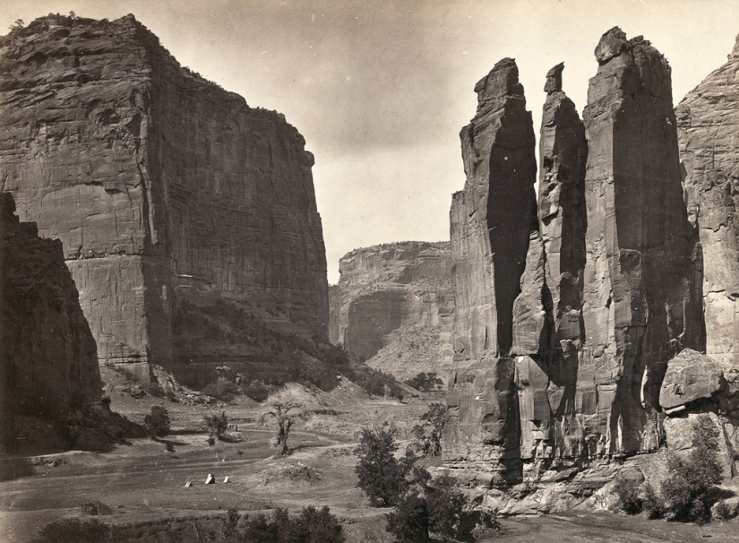 La naturaleza del Salvaje Oeste, hace 150 años