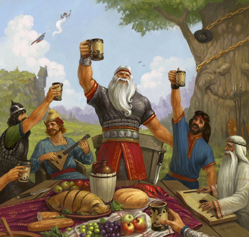 La quinua, el oso, el esturión y otras delicias de el viejo Eslavo de la cocina