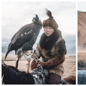 La Unión del hombre y de los pájaros: 7 impresionantes fotos de la cetrería en Mongolia