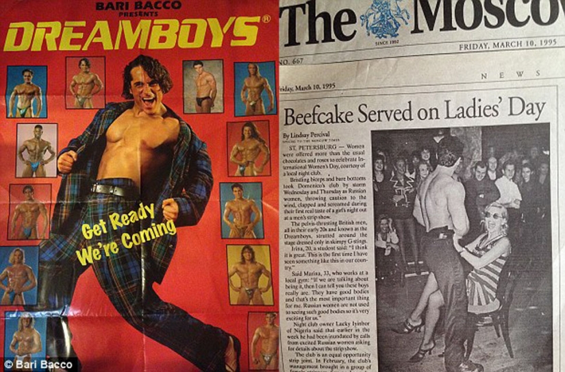 Las aventuras del más famoso en el mundo de un equipo de strippers