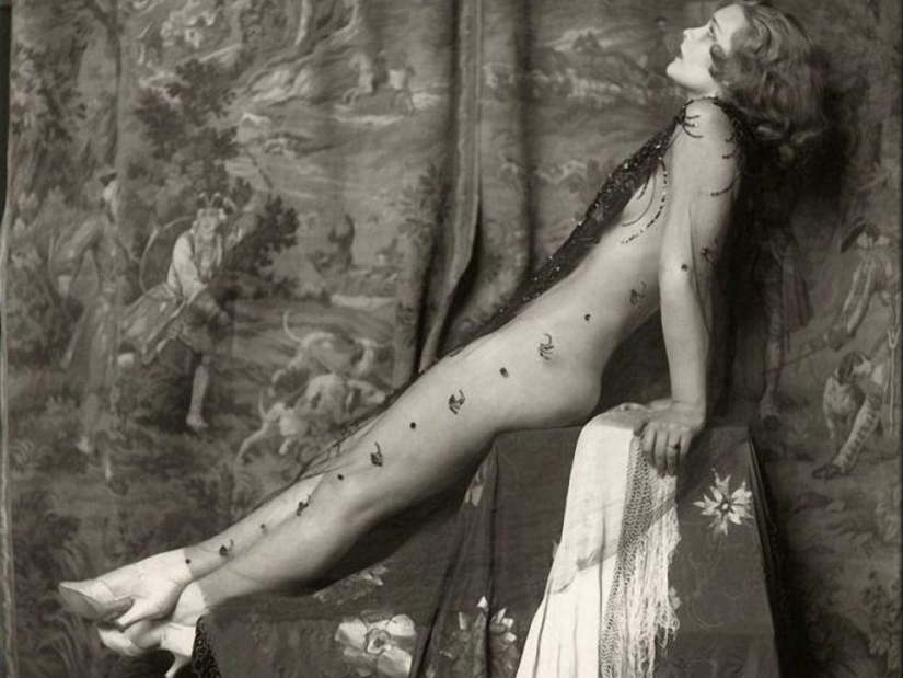 "Las niñas Zigfeld": la más sexy actriz de Broadway 1920-erótico
