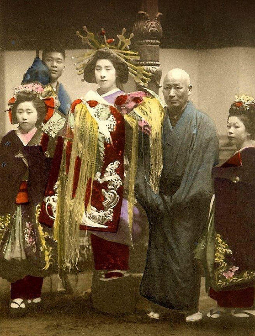 Гейши в Японии 19 века