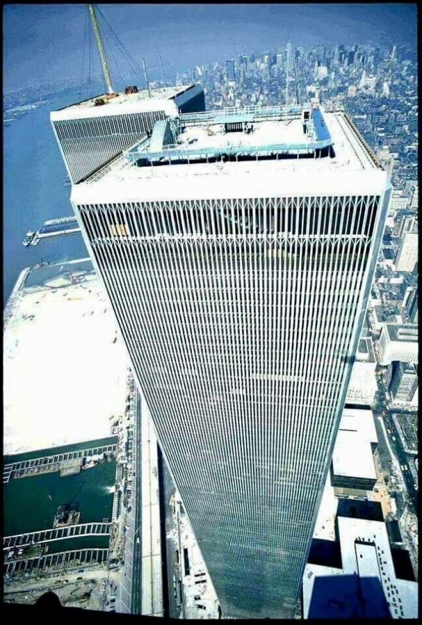 Las torres gemelas, en los años 70: ¿cómo el world trade center en el principio