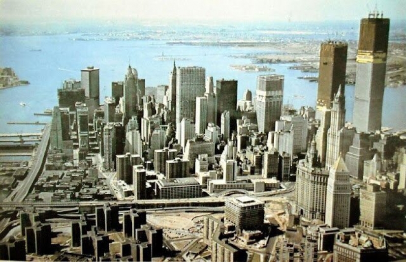 Las torres gemelas, en los años 70: ¿cómo el world trade center en el principio