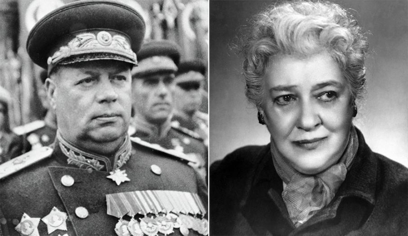 Late love of Marshal Tolbukhin and... Faina Ranevskaya