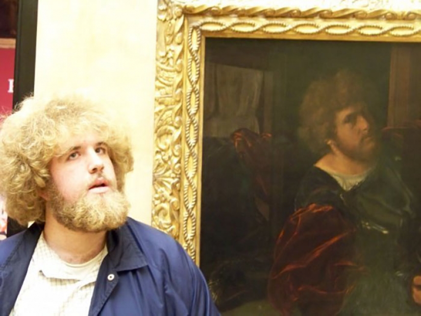 Look for me in the Louvre: people who found their counterparts in the classical paintings