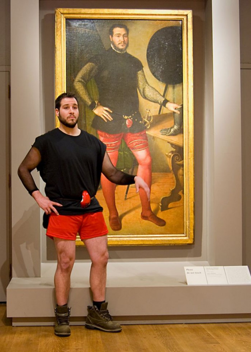 Look for me in the Louvre: people who found their counterparts in the classical paintings