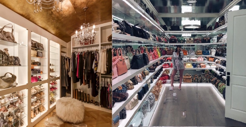Look in the cupboard stars: 10 mind-blowing celebrity closets
