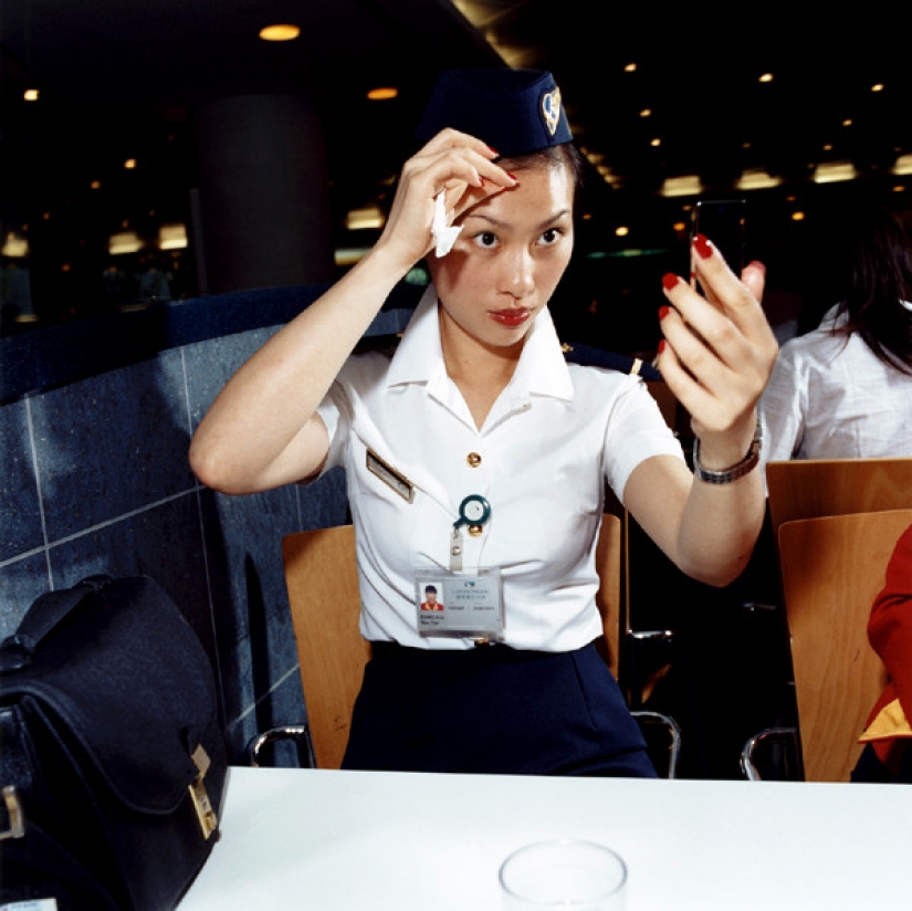 Look like the daily work of flight attendants