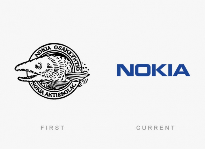Looked like the first logos of world famous brands