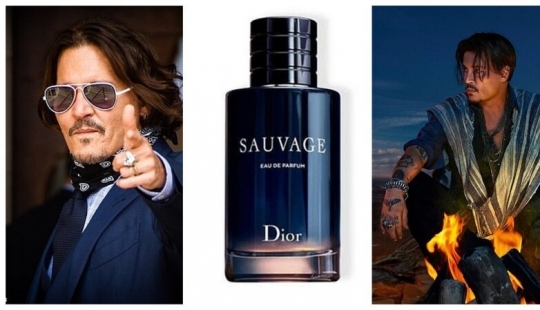 Los Fans de johnny Depp comprar perfume Dior en apoyo del actor Los Fans de johnny Depp comprar perfume Dior en apoyo del actor