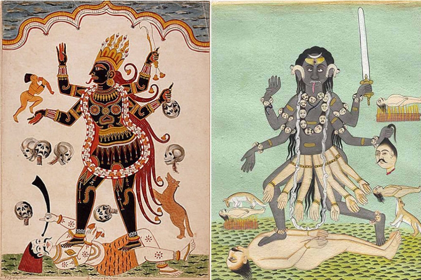 Los hijos de la Muerte, siervo de Kali: una secta secreta de tugof-Stranglers