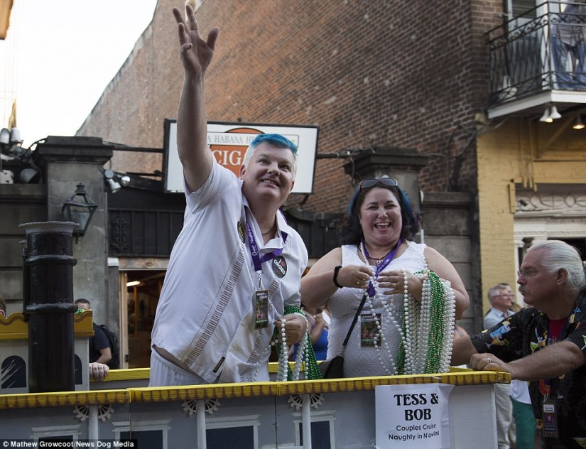 Louisiana fue el festival más grande de intercambio de parejas