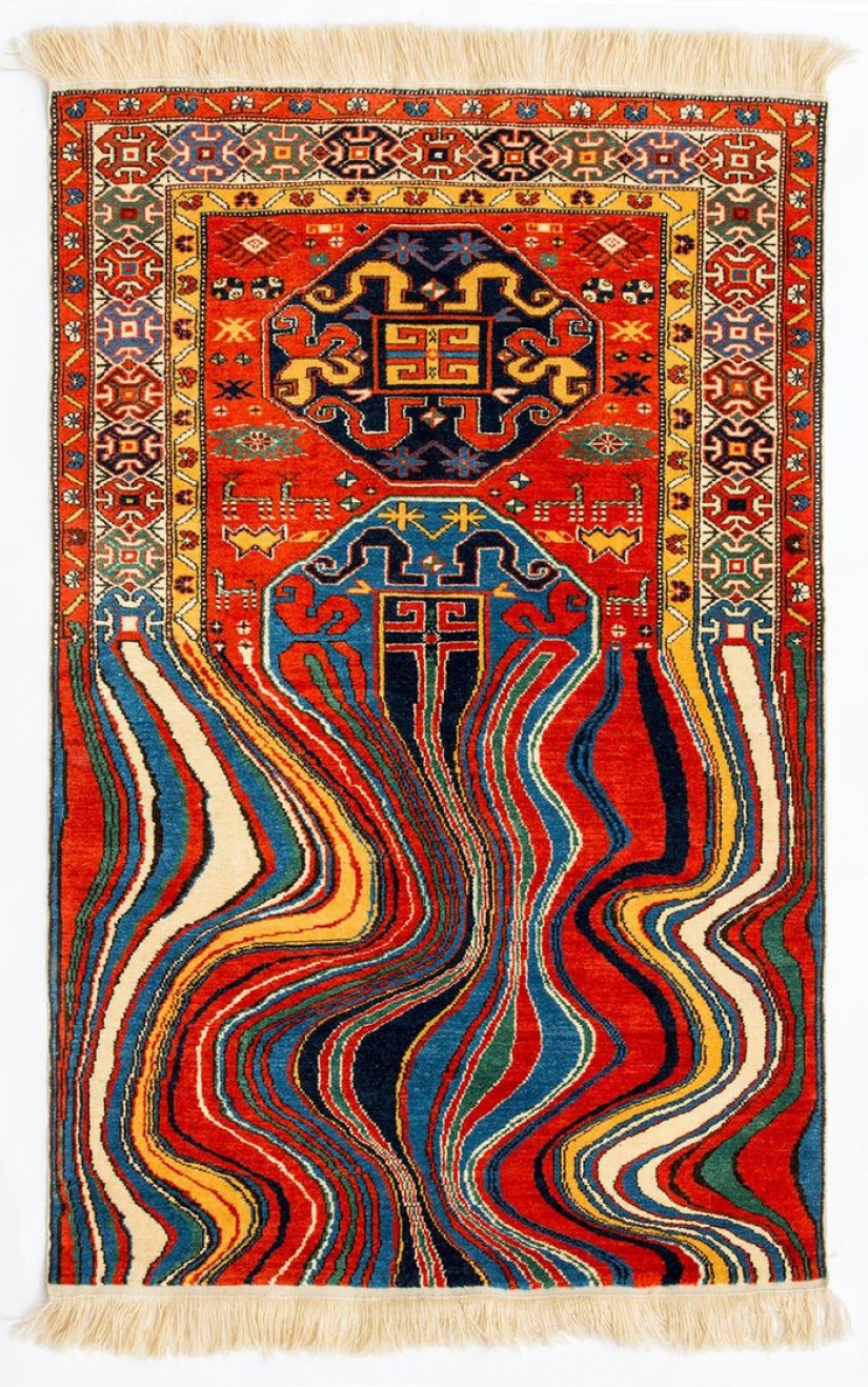 Magic carpets by Faig Ahmed