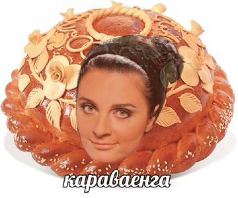 Marmeladze and Karawatha: Twitter Russian stars turn into food