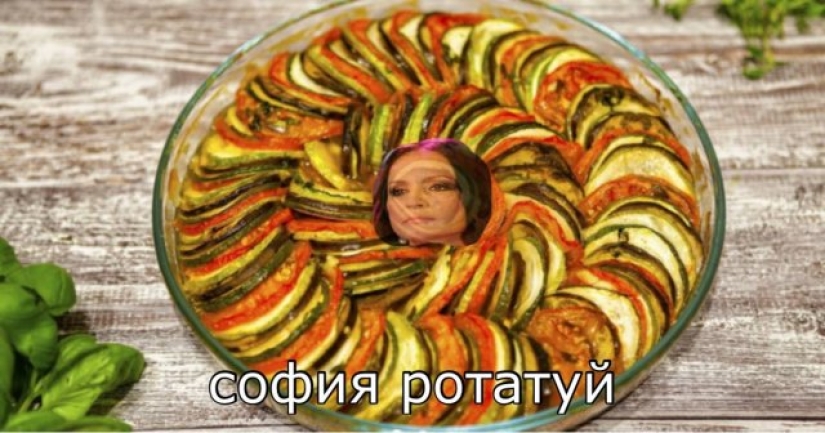 Marmeladze y Karawatha: Twitter ruso estrellas se convierten en alimentos