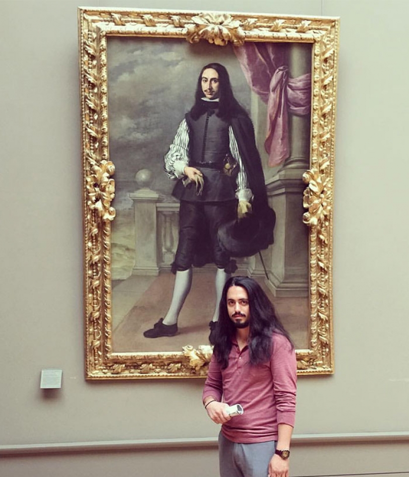 Me busco en el Louvre: la gente que encuentra sus contrapartes en las pinturas clásicas