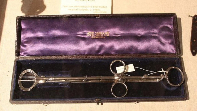 Medical instruments of the past — instruments of torture or lifeline