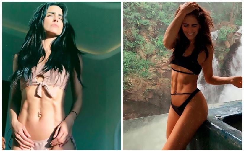 Mexican actress with a stunning figure revealed the secrets of ideal body