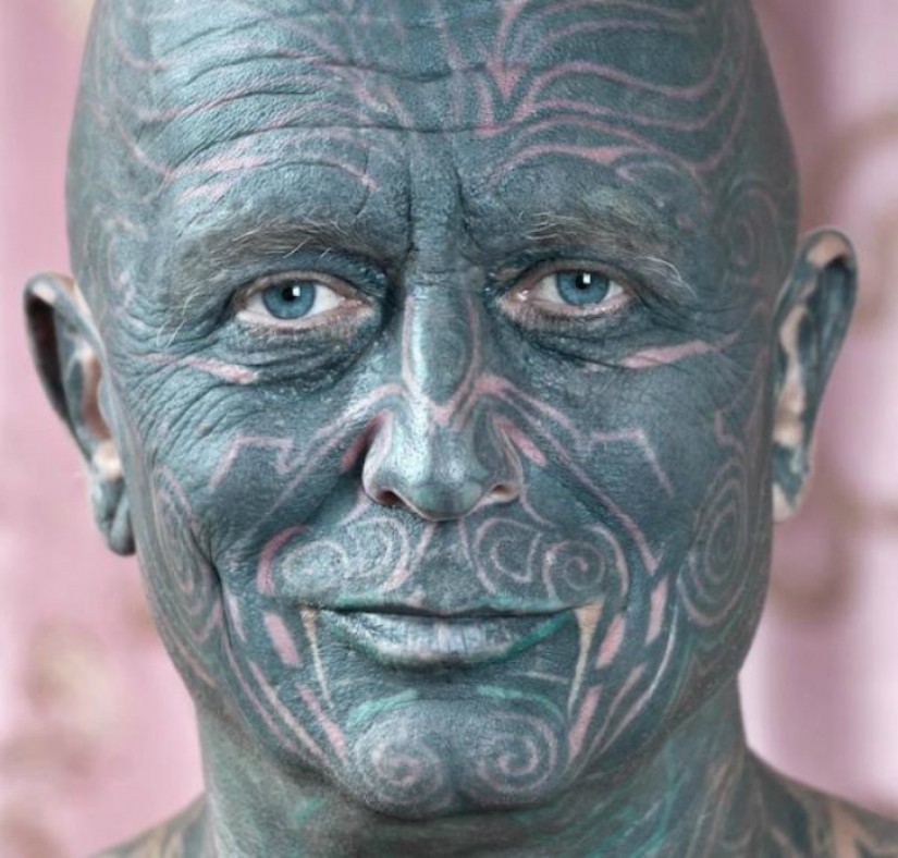 Mother will not recognize you: the most insane face tattoos