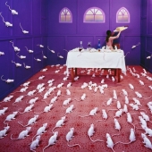 Mujer coreana encarna la fantasía de los sueños en la realidad sin el uso de Photoshop