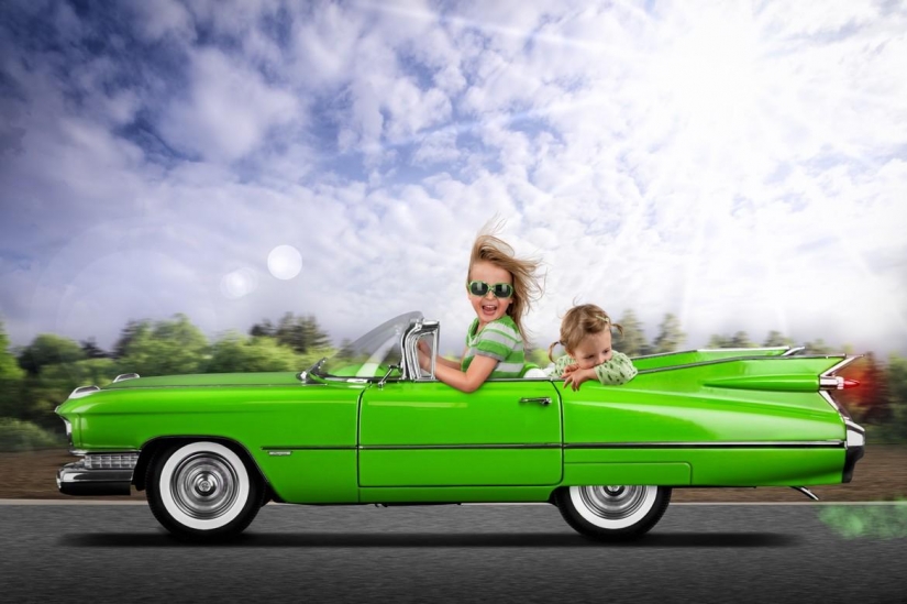 "My crazy daughters" — a project by John Wilhelm