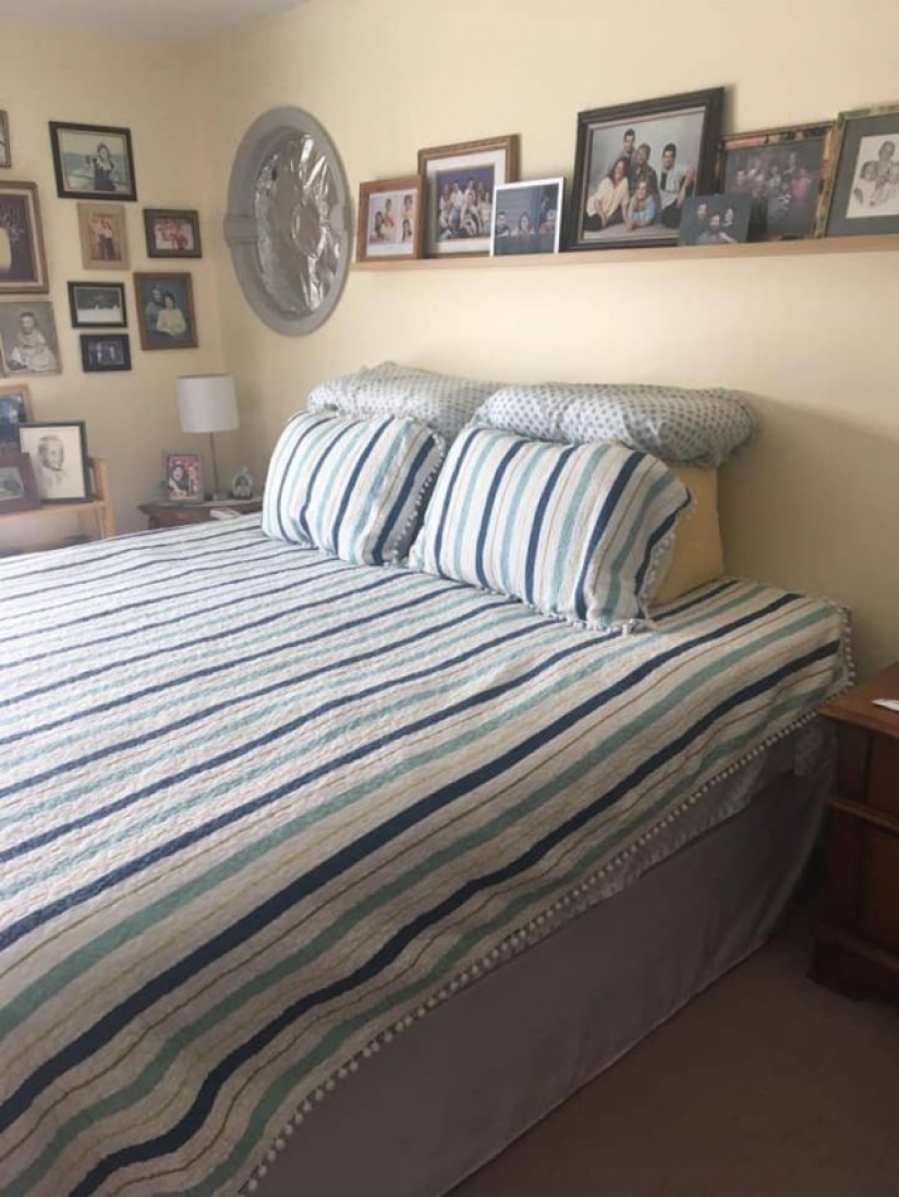 My husband decided to surprise his wife after 45 years of marriage, so I removed the bed. But there was one problem