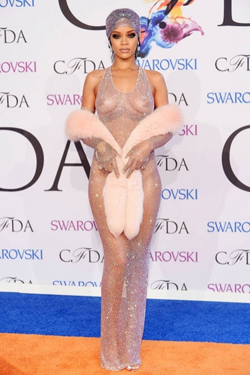 "Naked" dresses of the stars: the most outrageous outfits of celebrities in history, from Marilyn Monroe and Barbra Streisand to beyoncé and Madonna
