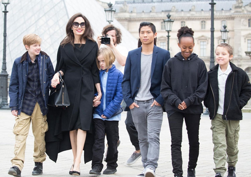 New perspectives: Angelina Jolie openly told how her children have changed