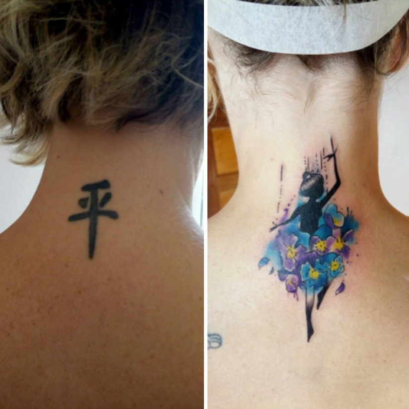 No todo está perdido: los brillantes ejemplos de la reparación de una falla de un tatuaje