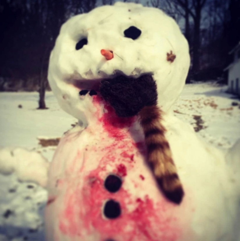 Not all snowmen are equally friendly