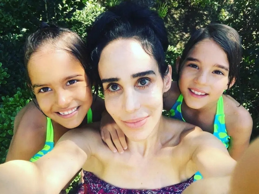 Not hunger, but a healthy diet! Users of social networks concerned than "Octomom" feed his 14 children