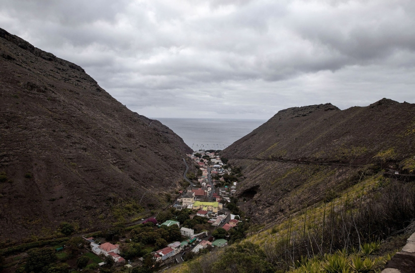 On the island where Napoleon was buried, idle the most useless airport in the world