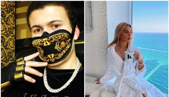 On the style: the rich kids in designer masks boast in self-isolation in luxurious villas