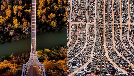 Origami 80 nivel: fotógrafo turco de la ciudad de bend