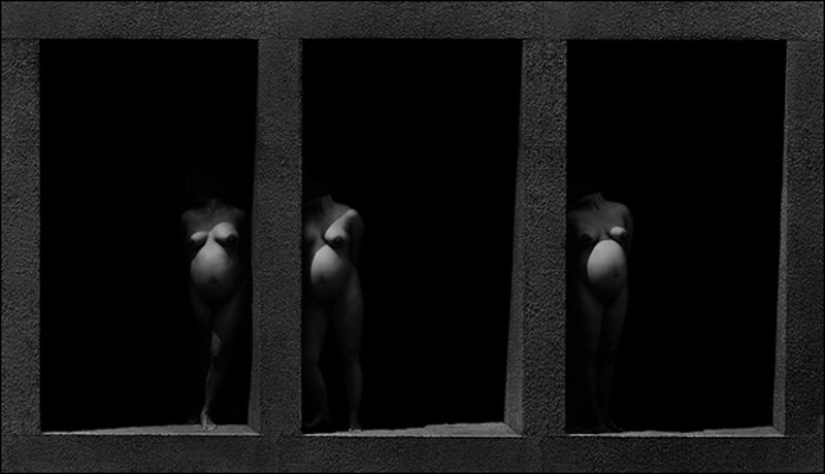 Oscuro y surrealista de la fotografía de Misha Gordin