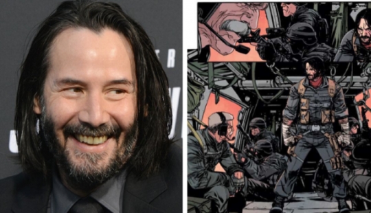 Otro talento se revela: Keanu Reeves que participan en la creación de cómics