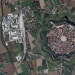 Palmanova es simétrica de la fortaleza de la ciudad en Italia