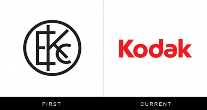 Parecía que el primer logos de marcas famosas