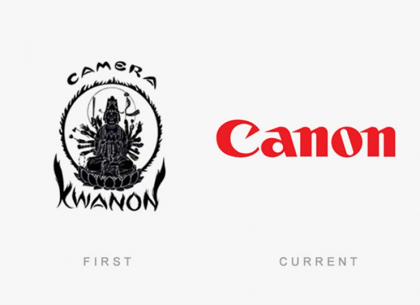 Parecía que el primer logos de marcas famosas
