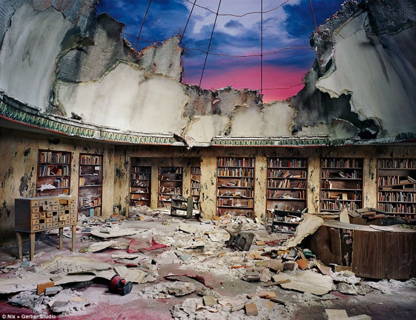 Parece el fin del mundo: el artista hace realista horror miniaturas de un posible post-Apocalipsis