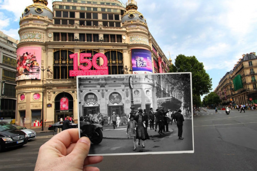 Paris window into the history of the XIX–XX centuries