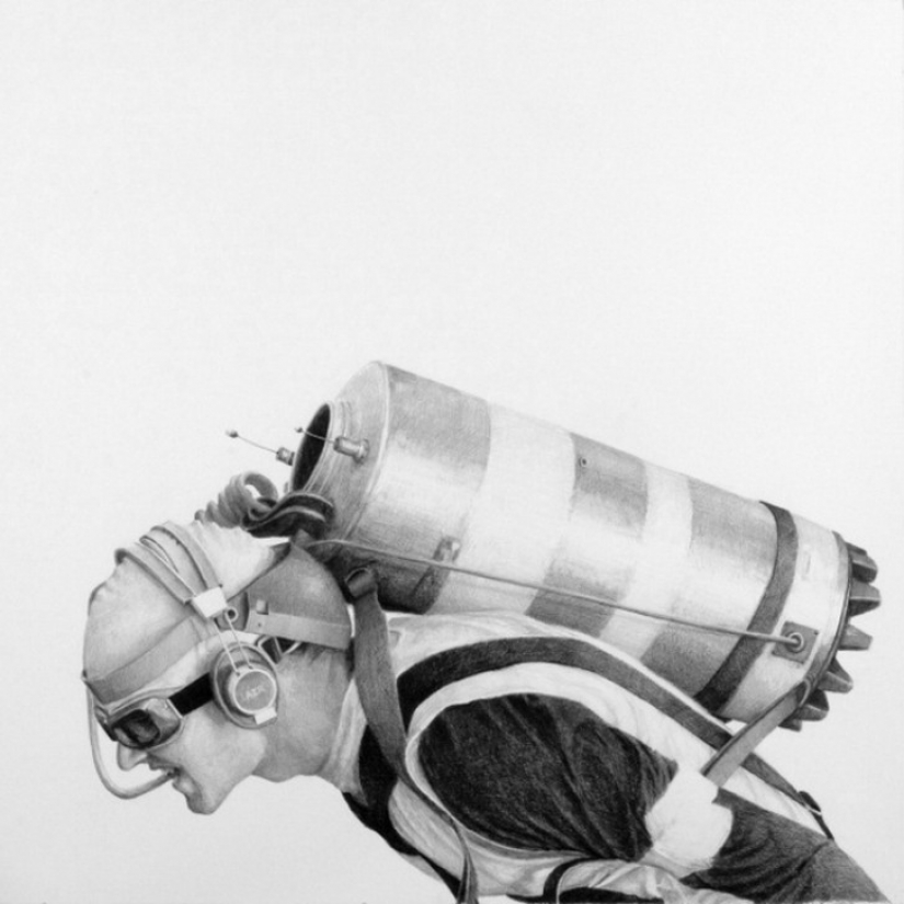 Pencil masterpieces, like the black and white photos