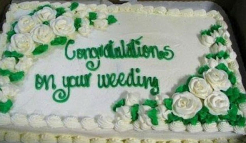 Peor de los pasteles de boda, que traerá lágrimas a cualquier novia
