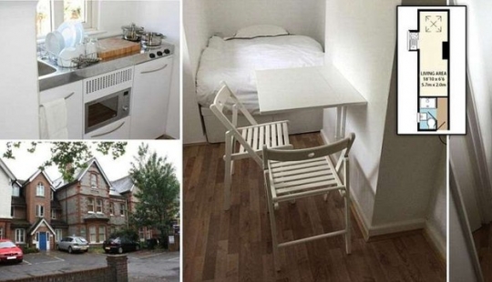 Pequeño plano ancho de 2 metros de 170 mil dólares en el reino unido