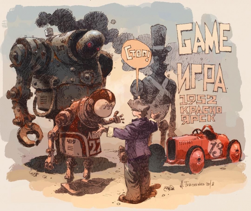 Personalizado Camiones, robots, y la Baba Yaga: ¿cómo funciona la unión Soviética dieselpunk