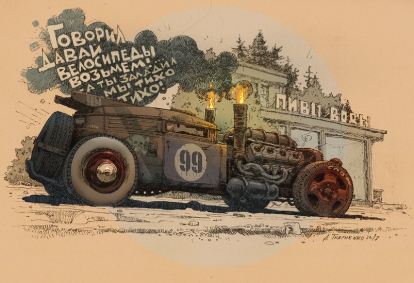 Personalizado Camiones, robots, y la Baba Yaga: ¿cómo funciona la unión Soviética dieselpunk